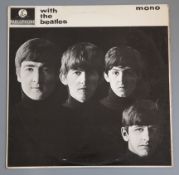 The Beatles: With The Beatles, PMC 1206, UK Parlophone Mono, VG+ - VG+