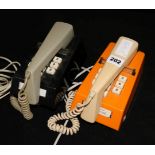 2 1970's telephones