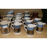 A collection of Mocha ware