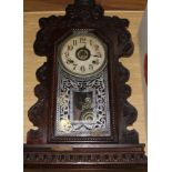 An Ansonia Clock Co mantel clock, height 58cm