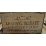 A case of Chateau La Grave Bechade, Cotes de Guras, 1989