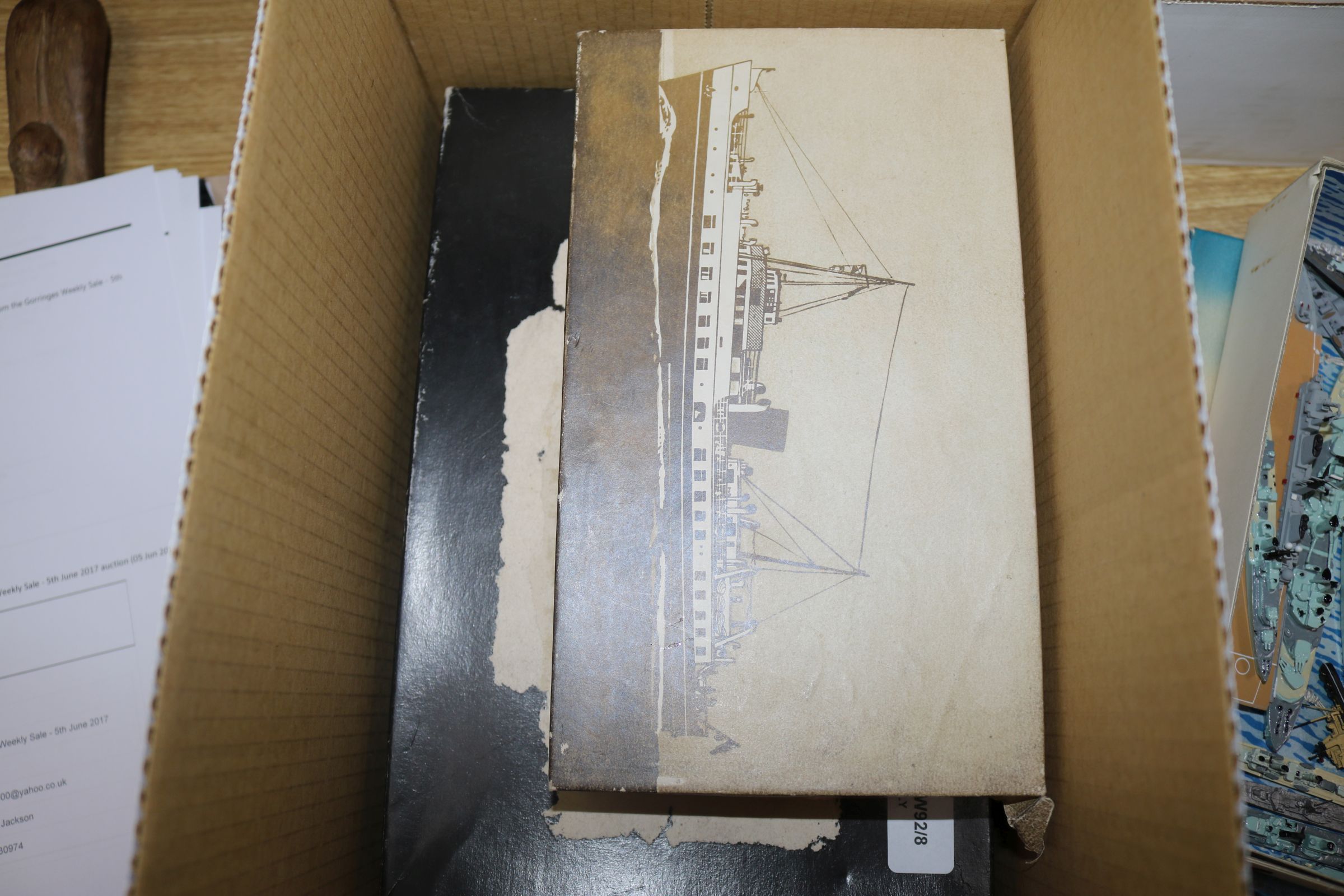 A large quantity of Tri-ang Minic and other waterline ships, two boxed Eagle ships, a Harbour set, - Image 3 of 6