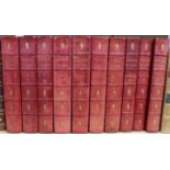 Wheatley, Henry (edit) - The Diary of Samuel Pepys, 10 vols, illus, ¾ morocco with marbled boards,