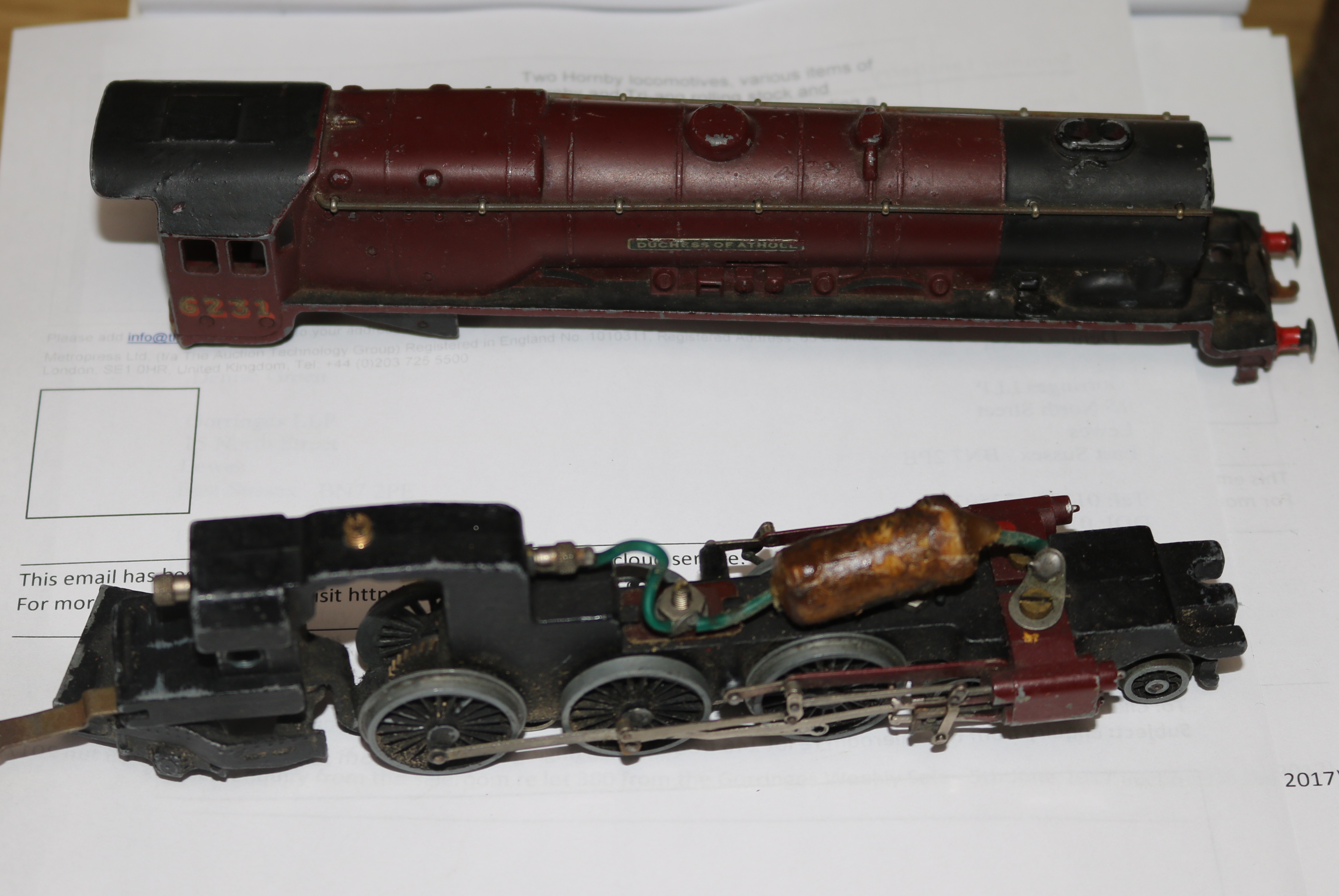 Two Hornby locomotives, various items of Hornby and Tri-ang rolling stock and accessories and sundry - Image 5 of 5