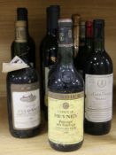 Seventeen assorted bottles of wine including six Cloof 2003 and four Chateau La Tour Puyblanquet,