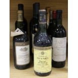 Seventeen assorted bottles of wine including six Cloof 2003 and four Chateau La Tour Puyblanquet,