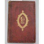 Speight, Alexanna - The Lock of Hair, 8vo, red cloth, gilt, London 1872