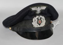 A Kriegs Marine chaplain's cap