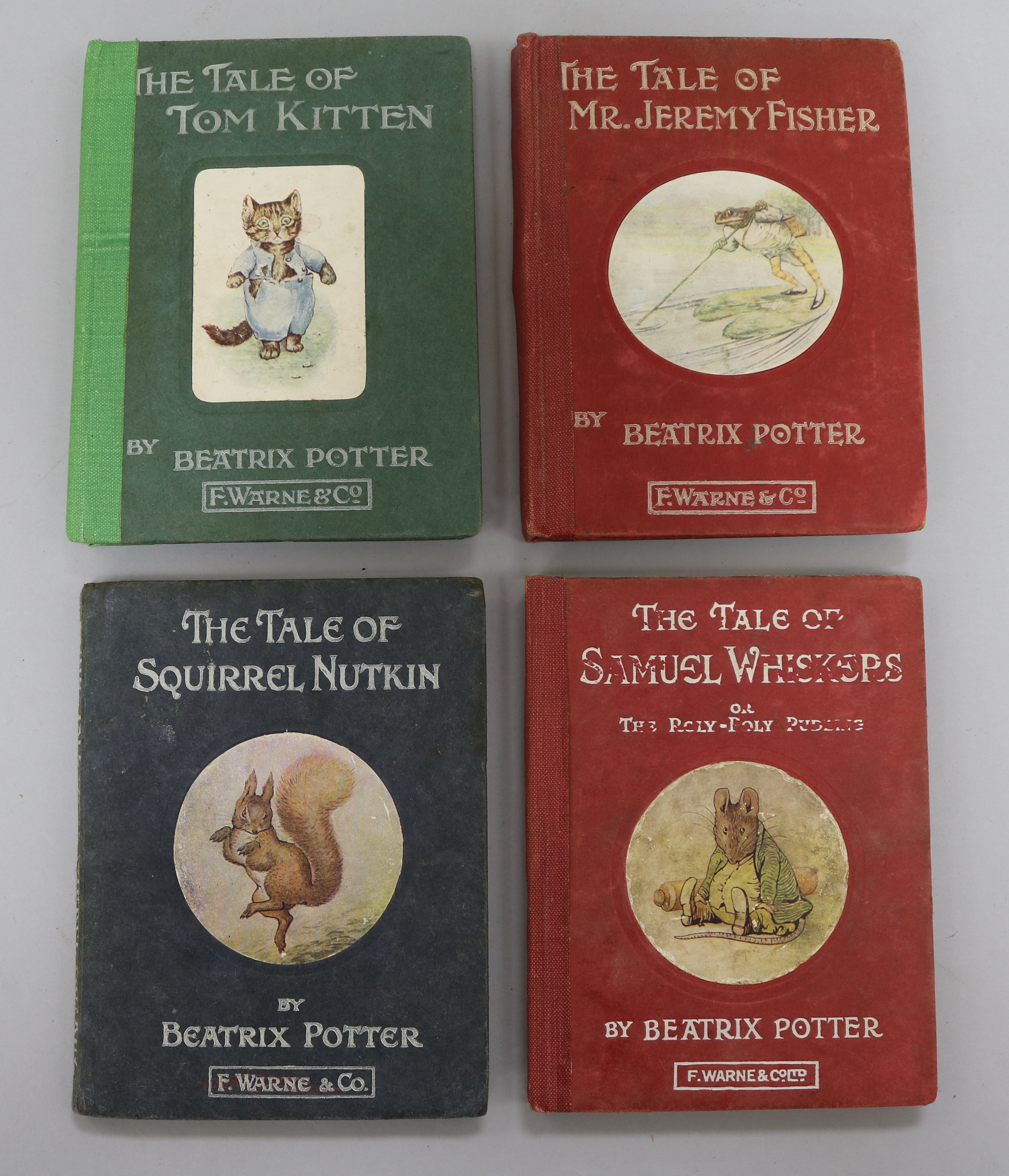 Potter, Beatrix - A collection of nineteen volumes, including early editions, (please see website