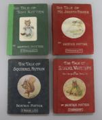 Potter, Beatrix - A collection of nineteen volumes, including early editions, (please see website
