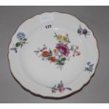 A Meissen dish