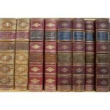 Buckle, Henry Thomas - History of the Civilisation of England, two vols, 2nd edition, full tan calf,