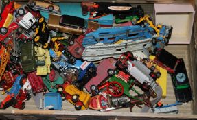 A collection of Corgi and Dinky toys