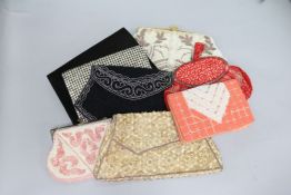 A collection of 1930's - 1950's beaded evening bags