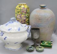 A quantity of mixed Oriental and European ceramics