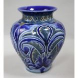 An Edith D. Lupton 1884 Doulton Lambeth vase