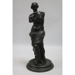 A 19th century bronze of the Venus de Milo