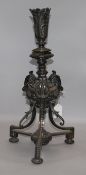 A Victorian plated centrepiece