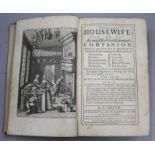 Smith, Eliza - The Compleat Housewife; or accomplished gentlewomans companion, 10th edition, frontis