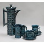 A 1960s' Portmeiron coffee set