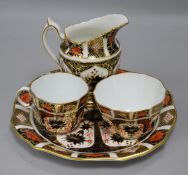 A quantity of Royal Crown Derby teaware