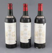 Thirty two bottles of Chateau Citran, Haut Medoc, 1961, (Matthew Gloag & Son Ltd), some label loss.
