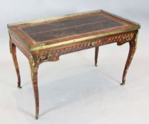 An 18th century Louis XV/Louis XVI Transitional kingwood and parquetry games table,