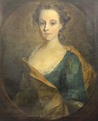 Philip Mercier (1689/91-1760)oil on canvasPortrait believed to be Lady Mary Watson - Wentworth