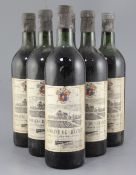 Eight bottles of Domaine de Chaytet, Graves, 1961.