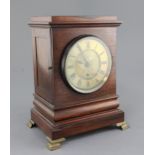 C. Love, Old Bond Street. A Regency rosewood bracket timepiece with brass dial and signed single