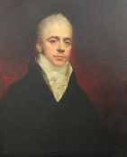 Early 19th century English Schooloil on canvasPortrait of a gentleman29 x 24in.
