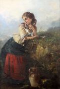 Thomas Kent Pelham (fl.1860-1891)oil on canvas'The Love Letter'signed29.5 x 21in.