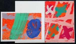 Albert Irvin (1922-)2 screenprintsChristmas Cards from the artistsigned and dated '13 and '098.25