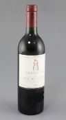 One bottle of Chateau Latour, Pauillac, 1988, mid-low neck.