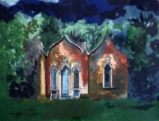 § John Piper (1903-1992)screenprint'The Red House, Painswick' (Levinson 398)signed in pencil, 35/