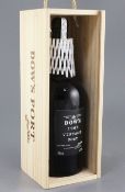 One magnum of Dow's 1963 Vintage Port, in wooden box.