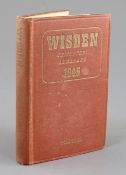 A Wisden Cricketers' Almanack for 1945, original hardback binding