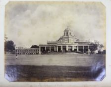 A late 19th century Anglo-Indian photograph album, containing thirty six views, mainly of Madras,