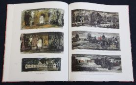 John Piper (1903-1992)limited edition folioJohn Piper's Stowe Hurtwood Press,