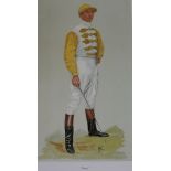 A collection of 'Spy' reprints, including cricketers, jockeys, judges, etc., overall 34 x 25cm,