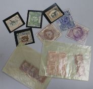 Two envelopes of stamps