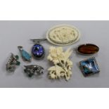 A small group of miscellaneous brooches.