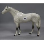 Two Beswick horses. A Beswick dapple grey hunter