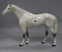 Two Beswick horses. A Beswick dapple grey hunter