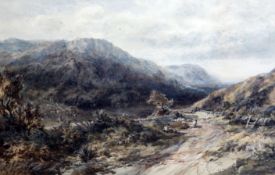 Albert Pollitt (1856-1926)pair of watercoloursViews of North Walessigned and dated 189838 x 58cm