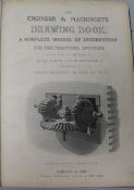 Le Blanc and Armengaud - The Engineers and Machinists Drawing - Book, folio, rebacked half calf,