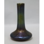 A Loetz iridescent glass vase