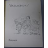 Disney Studies, Walt - "Sketch Book" [For Snow White], quarto, original cloth, with 12 colour plates