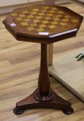 A chess top tripod table, H.68cm
