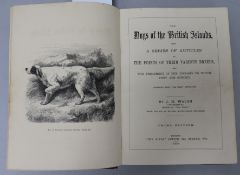 Walsh, John Henry - The Dogs of the British Isles, cloth, quarto, 3rd edition, London 1878